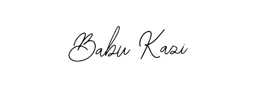 How to Draw Babu Kazi signature style? Bearetta-2O07w is a latest design signature styles for name Babu Kazi. Babu Kazi signature style 12 images and pictures png