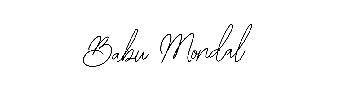 Make a beautiful signature design for name Babu Mondal. Use this online signature maker to create a handwritten signature for free. Babu Mondal signature style 12 images and pictures png