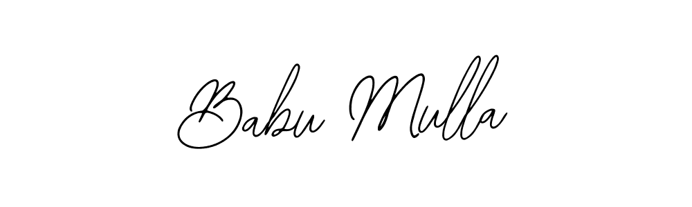 Create a beautiful signature design for name Babu Mulla. With this signature (Bearetta-2O07w) fonts, you can make a handwritten signature for free. Babu Mulla signature style 12 images and pictures png