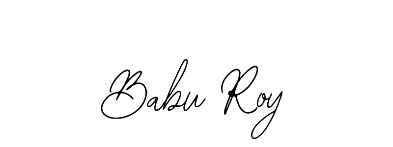 Use a signature maker to create a handwritten signature online. With this signature software, you can design (Bearetta-2O07w) your own signature for name Babu Roy. Babu Roy signature style 12 images and pictures png