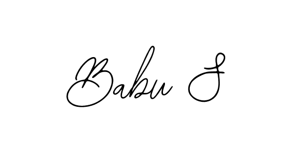 Also You can easily find your signature by using the search form. We will create Babu S name handwritten signature images for you free of cost using Bearetta-2O07w sign style. Babu S signature style 12 images and pictures png