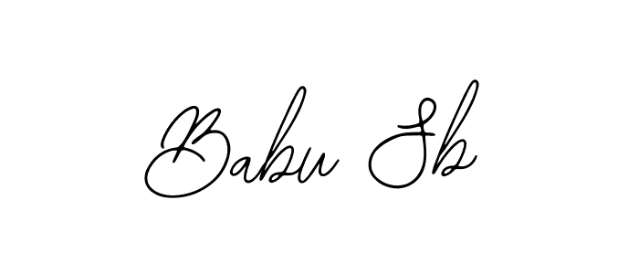 Best and Professional Signature Style for Babu Sb. Bearetta-2O07w Best Signature Style Collection. Babu Sb signature style 12 images and pictures png
