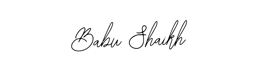 if you are searching for the best signature style for your name Babu Shaikh. so please give up your signature search. here we have designed multiple signature styles  using Bearetta-2O07w. Babu Shaikh signature style 12 images and pictures png