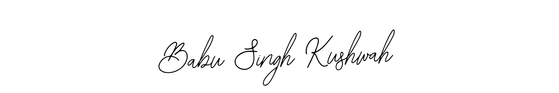 Similarly Bearetta-2O07w is the best handwritten signature design. Signature creator online .You can use it as an online autograph creator for name Babu Singh Kushwah. Babu Singh Kushwah signature style 12 images and pictures png