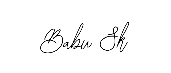 Also we have Babu Sk name is the best signature style. Create professional handwritten signature collection using Bearetta-2O07w autograph style. Babu Sk signature style 12 images and pictures png