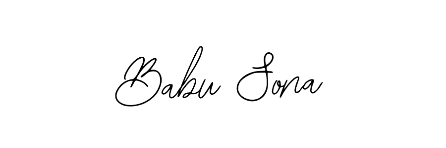 The best way (Bearetta-2O07w) to make a short signature is to pick only two or three words in your name. The name Babu Sona include a total of six letters. For converting this name. Babu Sona signature style 12 images and pictures png