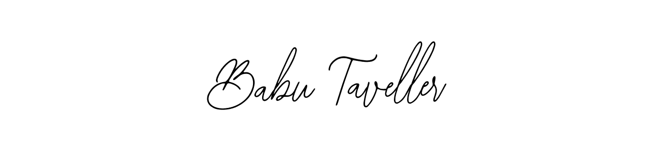 Make a beautiful signature design for name Babu Taveller. Use this online signature maker to create a handwritten signature for free. Babu Taveller signature style 12 images and pictures png