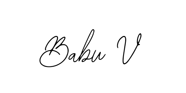 Here are the top 10 professional signature styles for the name Babu V. These are the best autograph styles you can use for your name. Babu V signature style 12 images and pictures png