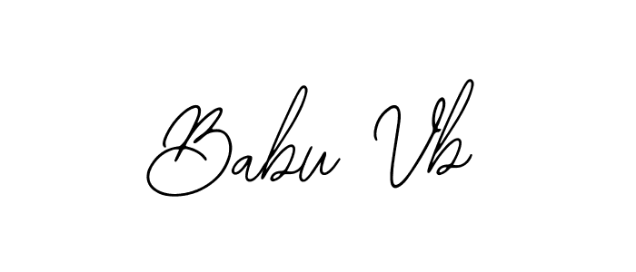 How to Draw Babu Vb signature style? Bearetta-2O07w is a latest design signature styles for name Babu Vb. Babu Vb signature style 12 images and pictures png