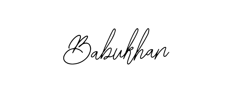 Similarly Bearetta-2O07w is the best handwritten signature design. Signature creator online .You can use it as an online autograph creator for name Babukhan. Babukhan signature style 12 images and pictures png