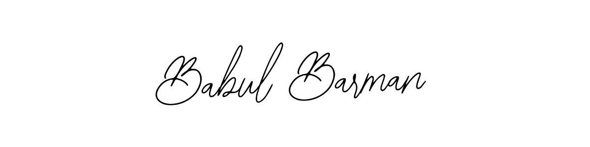 Design your own signature with our free online signature maker. With this signature software, you can create a handwritten (Bearetta-2O07w) signature for name Babul Barman. Babul Barman signature style 12 images and pictures png