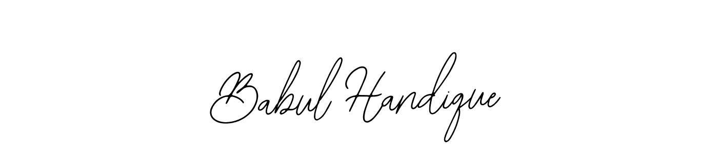 How to Draw Babul Handique signature style? Bearetta-2O07w is a latest design signature styles for name Babul Handique. Babul Handique signature style 12 images and pictures png