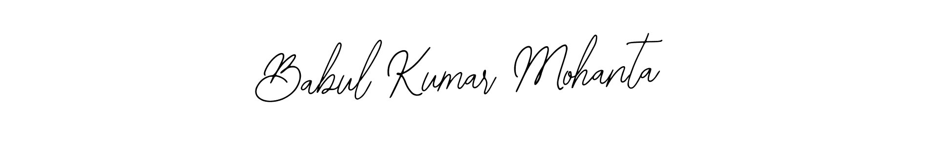 Use a signature maker to create a handwritten signature online. With this signature software, you can design (Bearetta-2O07w) your own signature for name Babul Kumar Mohanta. Babul Kumar Mohanta signature style 12 images and pictures png