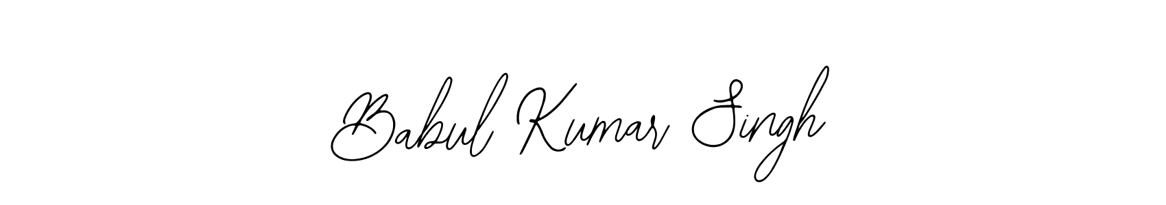 Babul Kumar Singh stylish signature style. Best Handwritten Sign (Bearetta-2O07w) for my name. Handwritten Signature Collection Ideas for my name Babul Kumar Singh. Babul Kumar Singh signature style 12 images and pictures png