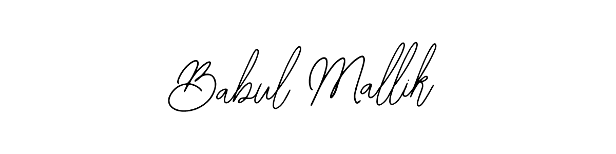 if you are searching for the best signature style for your name Babul Mallik. so please give up your signature search. here we have designed multiple signature styles  using Bearetta-2O07w. Babul Mallik signature style 12 images and pictures png
