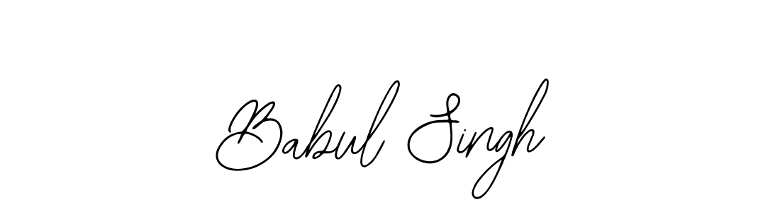 Also we have Babul Singh name is the best signature style. Create professional handwritten signature collection using Bearetta-2O07w autograph style. Babul Singh signature style 12 images and pictures png