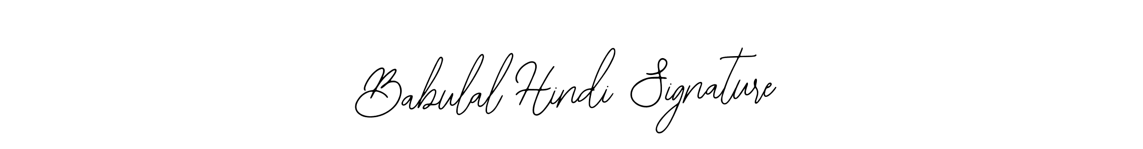 Also we have Babulal Hindi Signature name is the best signature style. Create professional handwritten signature collection using Bearetta-2O07w autograph style. Babulal Hindi Signature signature style 12 images and pictures png