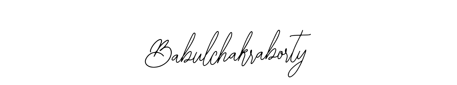Make a beautiful signature design for name Babulchakraborty. With this signature (Bearetta-2O07w) style, you can create a handwritten signature for free. Babulchakraborty signature style 12 images and pictures png