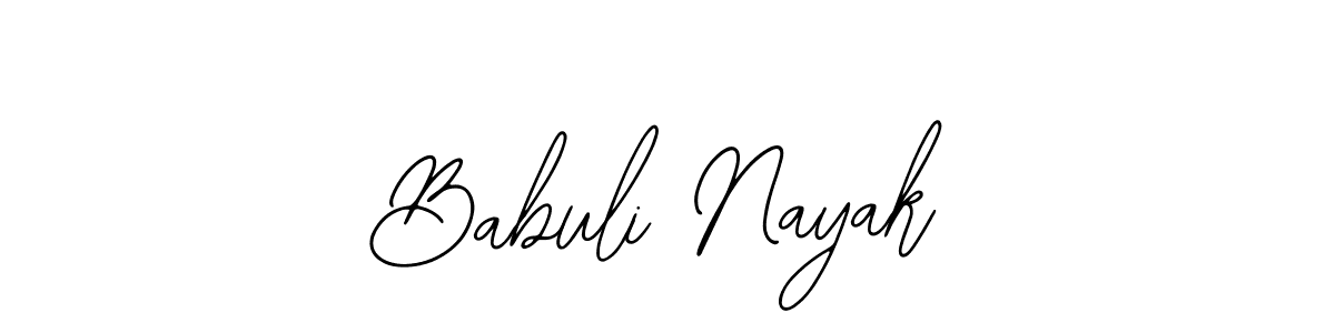 Create a beautiful signature design for name Babuli Nayak. With this signature (Bearetta-2O07w) fonts, you can make a handwritten signature for free. Babuli Nayak signature style 12 images and pictures png