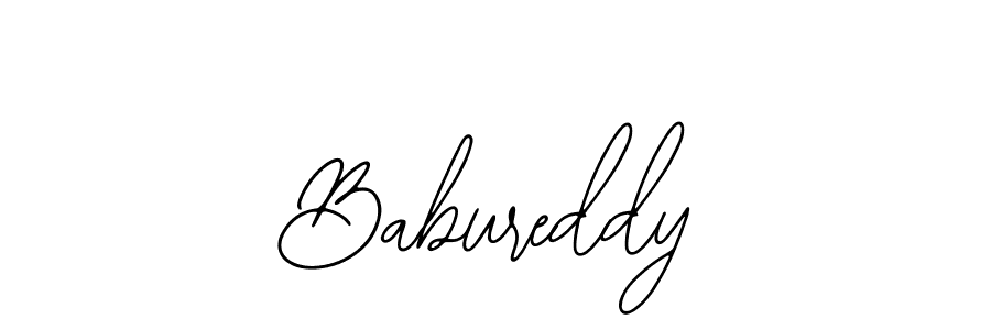 Create a beautiful signature design for name Babureddy. With this signature (Bearetta-2O07w) fonts, you can make a handwritten signature for free. Babureddy signature style 12 images and pictures png