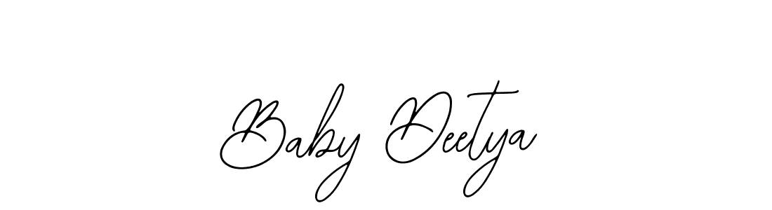 Design your own signature with our free online signature maker. With this signature software, you can create a handwritten (Bearetta-2O07w) signature for name Baby Deetya. Baby Deetya signature style 12 images and pictures png