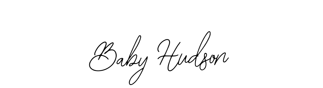 if you are searching for the best signature style for your name Baby Hudson. so please give up your signature search. here we have designed multiple signature styles  using Bearetta-2O07w. Baby Hudson signature style 12 images and pictures png