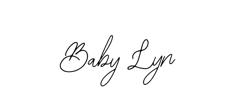 Here are the top 10 professional signature styles for the name Baby Lyn. These are the best autograph styles you can use for your name. Baby Lyn signature style 12 images and pictures png