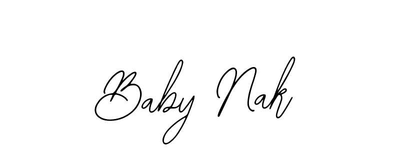 Also we have Baby Nak name is the best signature style. Create professional handwritten signature collection using Bearetta-2O07w autograph style. Baby Nak signature style 12 images and pictures png