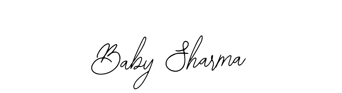 How to make Baby Sharma signature? Bearetta-2O07w is a professional autograph style. Create handwritten signature for Baby Sharma name. Baby Sharma signature style 12 images and pictures png