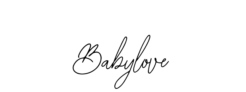 How to make Babylove name signature. Use Bearetta-2O07w style for creating short signs online. This is the latest handwritten sign. Babylove signature style 12 images and pictures png