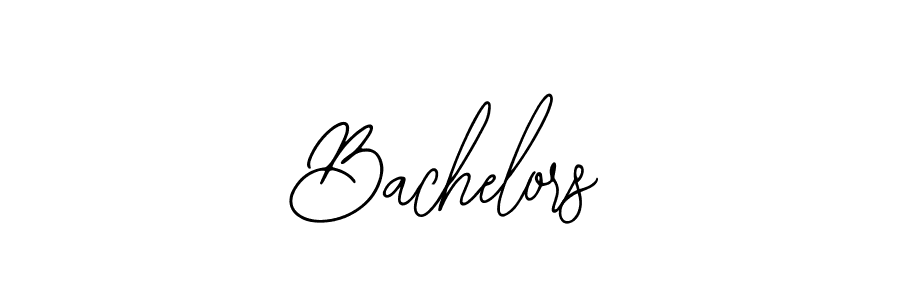 Design your own signature with our free online signature maker. With this signature software, you can create a handwritten (Bearetta-2O07w) signature for name Bachelors. Bachelors signature style 12 images and pictures png