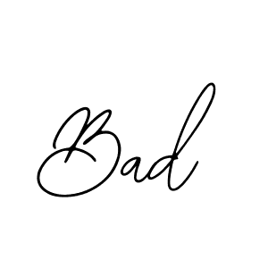 Make a beautiful signature design for name Bad. With this signature (Bearetta-2O07w) style, you can create a handwritten signature for free. Bad signature style 12 images and pictures png