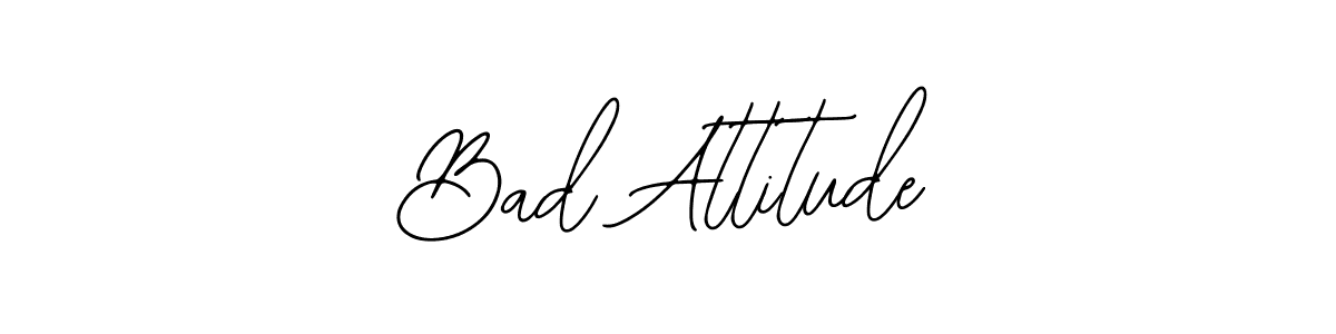How to Draw Bad Attitude signature style? Bearetta-2O07w is a latest design signature styles for name Bad Attitude. Bad Attitude signature style 12 images and pictures png