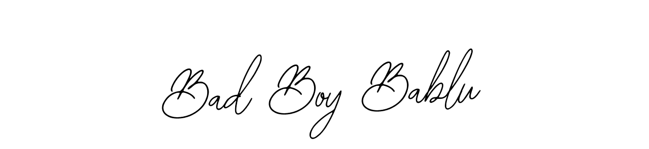 You can use this online signature creator to create a handwritten signature for the name Bad Boy Bablu. This is the best online autograph maker. Bad Boy Bablu signature style 12 images and pictures png