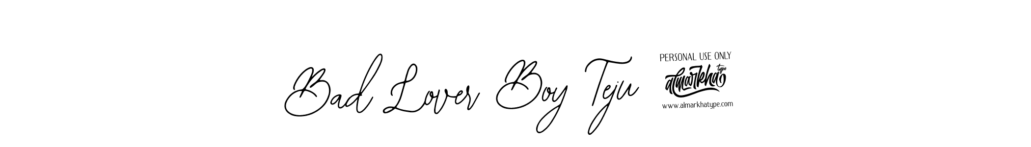 Check out images of Autograph of Bad Lover Boy Teju 25 name. Actor Bad Lover Boy Teju 25 Signature Style. Bearetta-2O07w is a professional sign style online. Bad Lover Boy Teju 25 signature style 12 images and pictures png