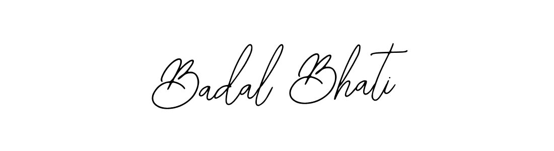 Check out images of Autograph of Badal Bhati name. Actor Badal Bhati Signature Style. Bearetta-2O07w is a professional sign style online. Badal Bhati signature style 12 images and pictures png