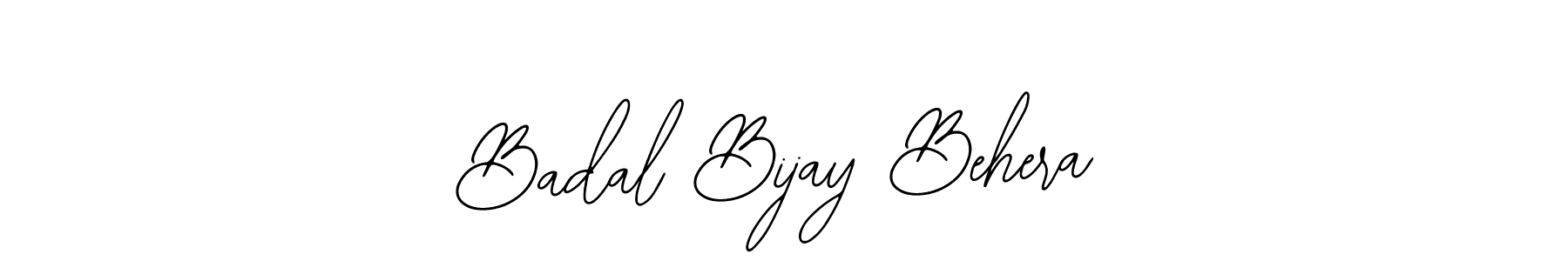 The best way (Bearetta-2O07w) to make a short signature is to pick only two or three words in your name. The name Badal Bijay Behera include a total of six letters. For converting this name. Badal Bijay Behera signature style 12 images and pictures png