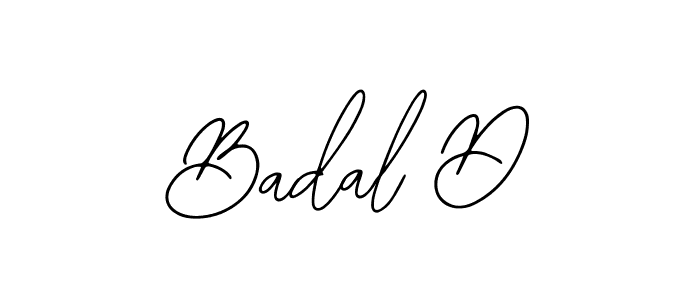 This is the best signature style for the Badal D name. Also you like these signature font (Bearetta-2O07w). Mix name signature. Badal D signature style 12 images and pictures png