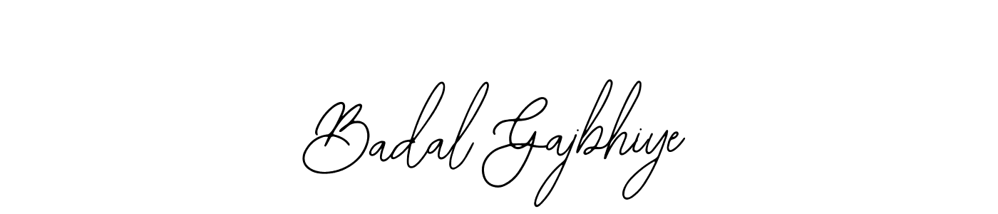 Make a beautiful signature design for name Badal Gajbhiye. Use this online signature maker to create a handwritten signature for free. Badal Gajbhiye signature style 12 images and pictures png
