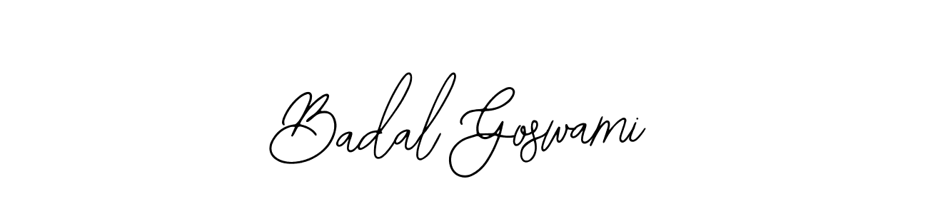 Create a beautiful signature design for name Badal Goswami. With this signature (Bearetta-2O07w) fonts, you can make a handwritten signature for free. Badal Goswami signature style 12 images and pictures png