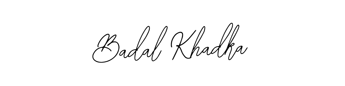 Also we have Badal Khadka name is the best signature style. Create professional handwritten signature collection using Bearetta-2O07w autograph style. Badal Khadka signature style 12 images and pictures png