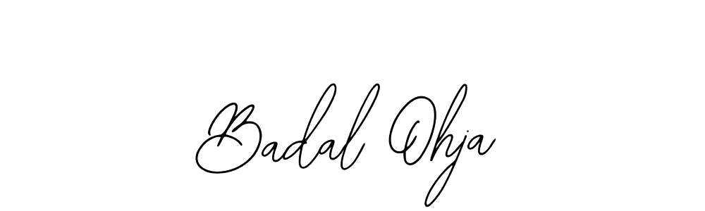 Make a beautiful signature design for name Badal Ohja. With this signature (Bearetta-2O07w) style, you can create a handwritten signature for free. Badal Ohja signature style 12 images and pictures png