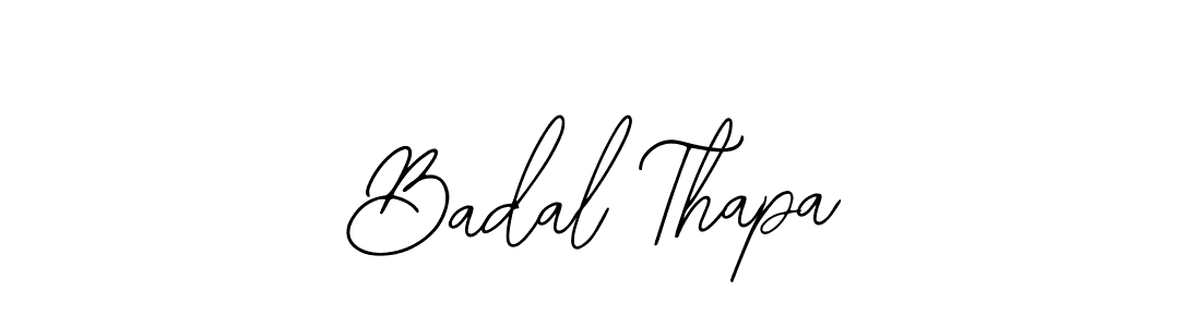 How to make Badal Thapa signature? Bearetta-2O07w is a professional autograph style. Create handwritten signature for Badal Thapa name. Badal Thapa signature style 12 images and pictures png