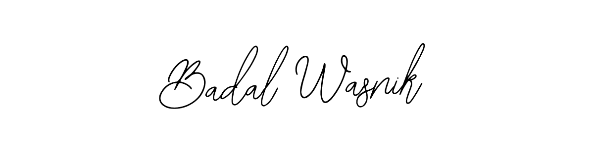 You can use this online signature creator to create a handwritten signature for the name Badal Wasnik. This is the best online autograph maker. Badal Wasnik signature style 12 images and pictures png