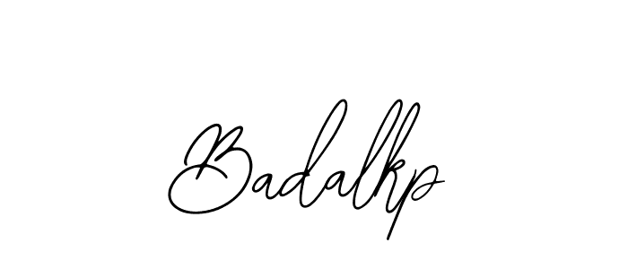 Make a beautiful signature design for name Badalkp. Use this online signature maker to create a handwritten signature for free. Badalkp signature style 12 images and pictures png