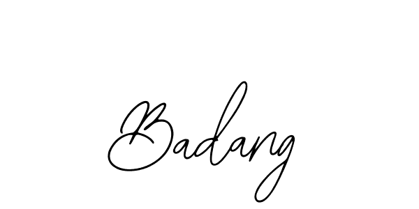 Once you've used our free online signature maker to create your best signature Bearetta-2O07w style, it's time to enjoy all of the benefits that Badang name signing documents. Badang signature style 12 images and pictures png