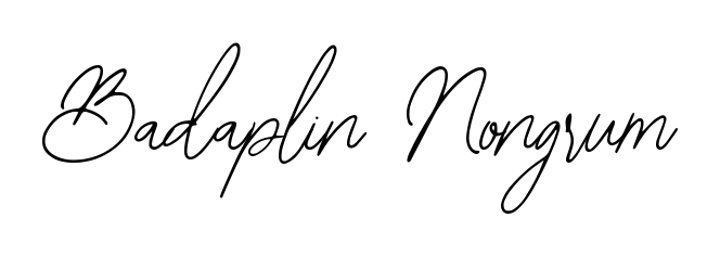 Practice writing Badaplin Nongrum with the flow of Bearetta-2O07w lettering. A fantastic source of inspiration for developing your personal signature style. Badaplin Nongrum signature style 12 images and pictures png