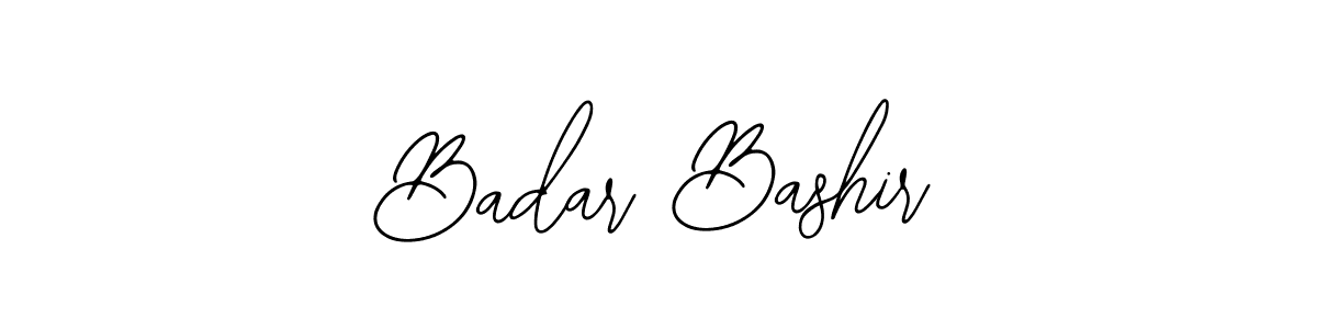 Badar Bashir stylish signature style. Best Handwritten Sign (Bearetta-2O07w) for my name. Handwritten Signature Collection Ideas for my name Badar Bashir. Badar Bashir signature style 12 images and pictures png