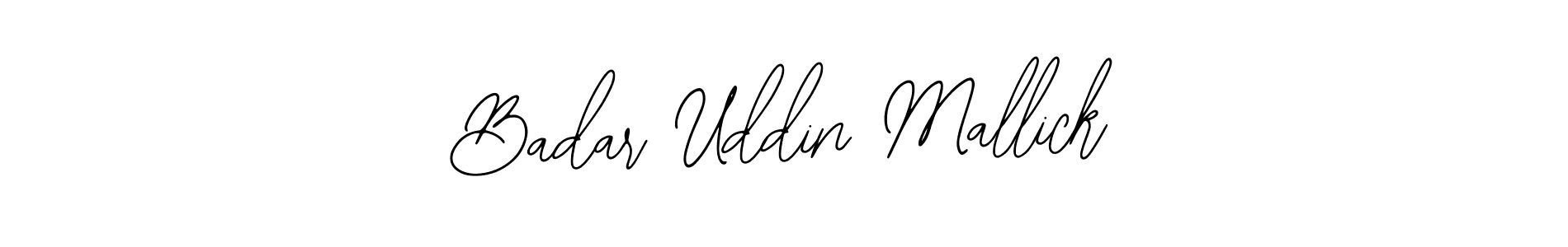 It looks lik you need a new signature style for name Badar Uddin Mallick. Design unique handwritten (Bearetta-2O07w) signature with our free signature maker in just a few clicks. Badar Uddin Mallick signature style 12 images and pictures png