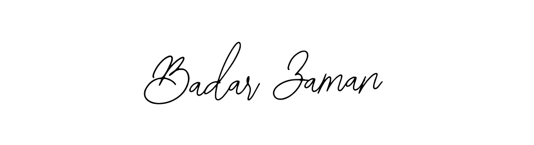 You should practise on your own different ways (Bearetta-2O07w) to write your name (Badar Zaman) in signature. don't let someone else do it for you. Badar Zaman signature style 12 images and pictures png